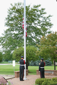 Lincolnshire Riverwoods FPD 9/11 ceremony